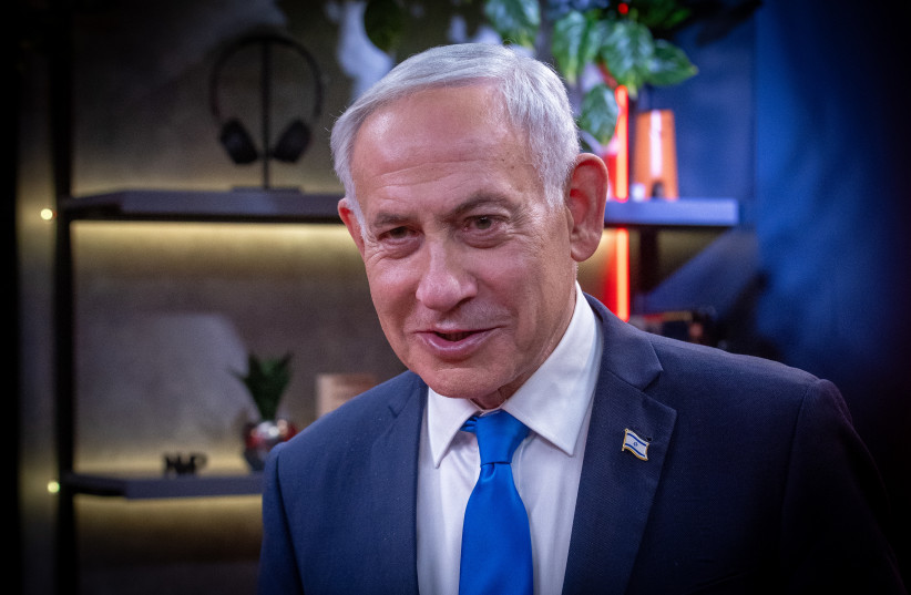 Prime Minister Benjamin Netanyahu talks to The Jerusalem Post, October 21, 2026.