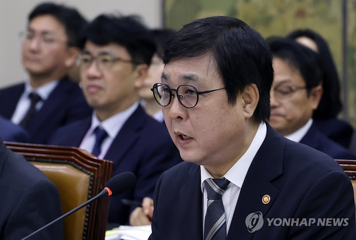 국정감사 질의 답하는 최휘영 장관