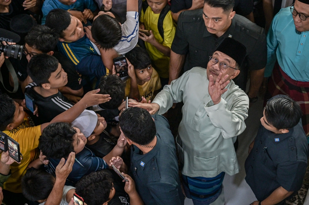 Prime Minister Datuk Seri Anwar Ibrahim said parents should pay closer attention to their children’s daily routines, including their studies, whereabouts and whether they were at risk of getting involved with drugs. — Bernama pic