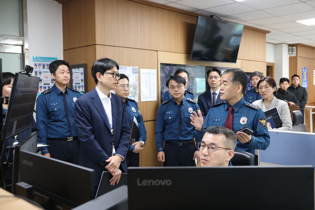 김종철 경찰청장 직무대행, 관계성 범죄 피해자 보호 현장 방문