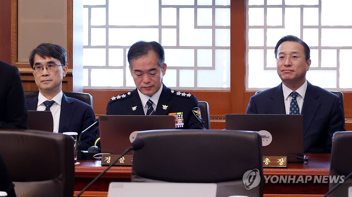 국무회의 참석한 직무대행들