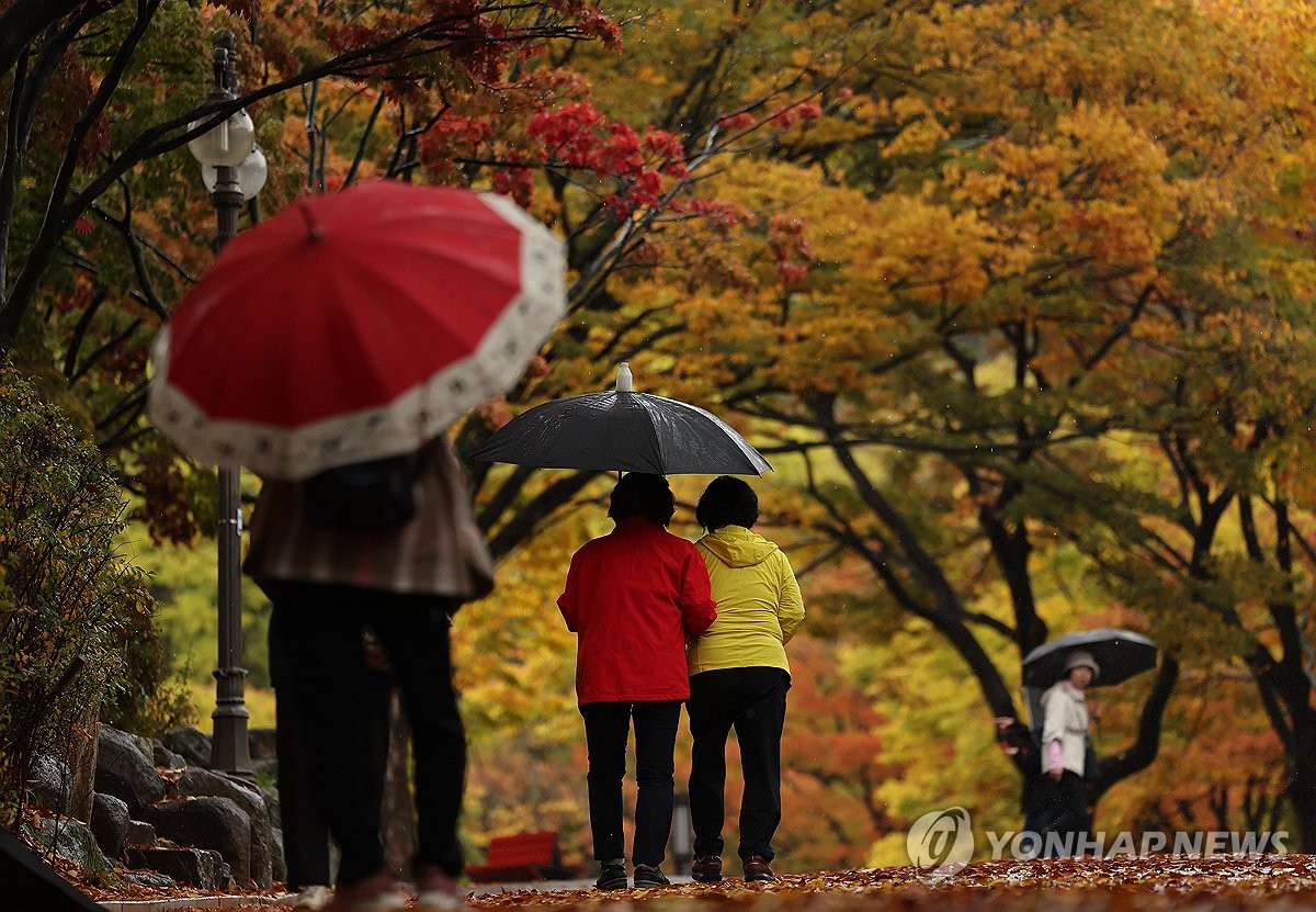 비 내리는 가을