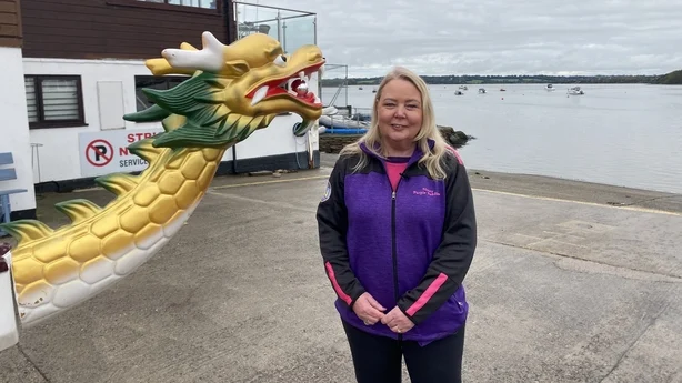 Lorraine Smyth of the Purple Paddlers group in Co Wexford