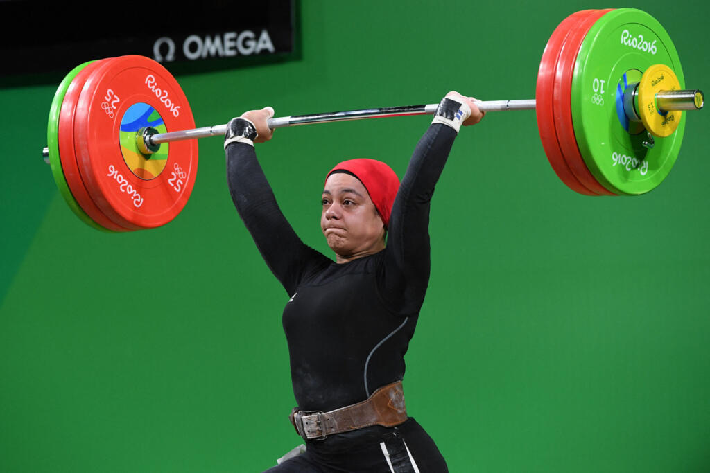 L'Égyptienne Sara Ahmed médaillée aux JOJ de 2014 et aux JO de 2016 et 2024.