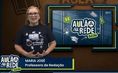 Aulão na Rede 2026: professora de redação dá dicas para conquistar a nota mil no Enem